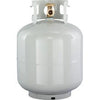 Propane cylinder: 20 lbs