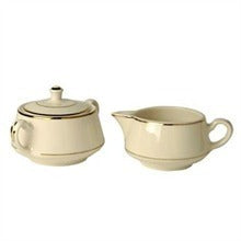 Gold Band: 12 oz Creamer & 8 oz sugar