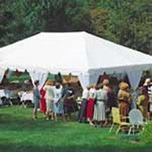 Frame tent: 16' x 32'