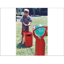 Balloon burst racing set