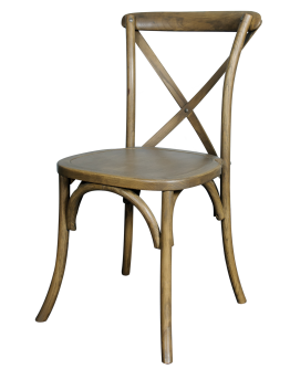 Chair--X-Back, Rustic