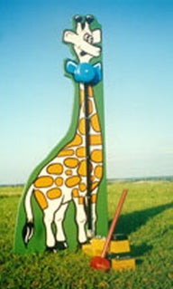 Giraffe Kiddie Stiker