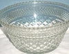 8qt Patterned Glass Punch Bowl With Ladle