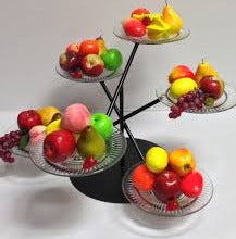 Buffet Riser 6-Tier Color--Black
