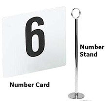 Table Numbers