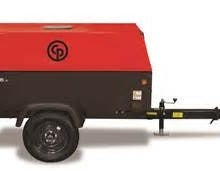 Compressor w/1 jackhammer